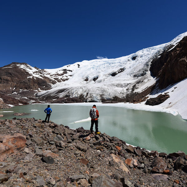Lookout to Guardaparques Glacier - Hut to Hut Trekking.
